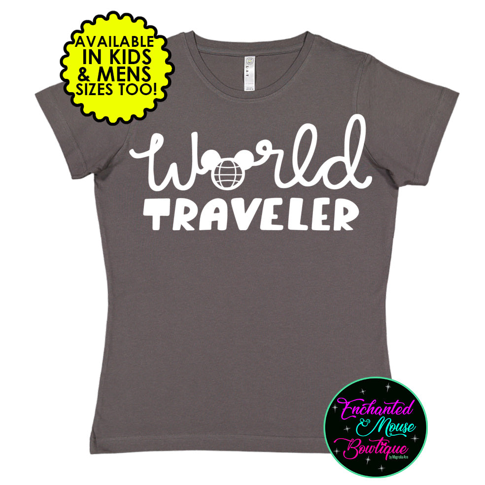 World Traveler Shirt, Epcot Shirt, Matching Disney Shirts, Disney Shirt, Disney World Matching Shirt, Plus Size Disney Shirt, Mother Earth