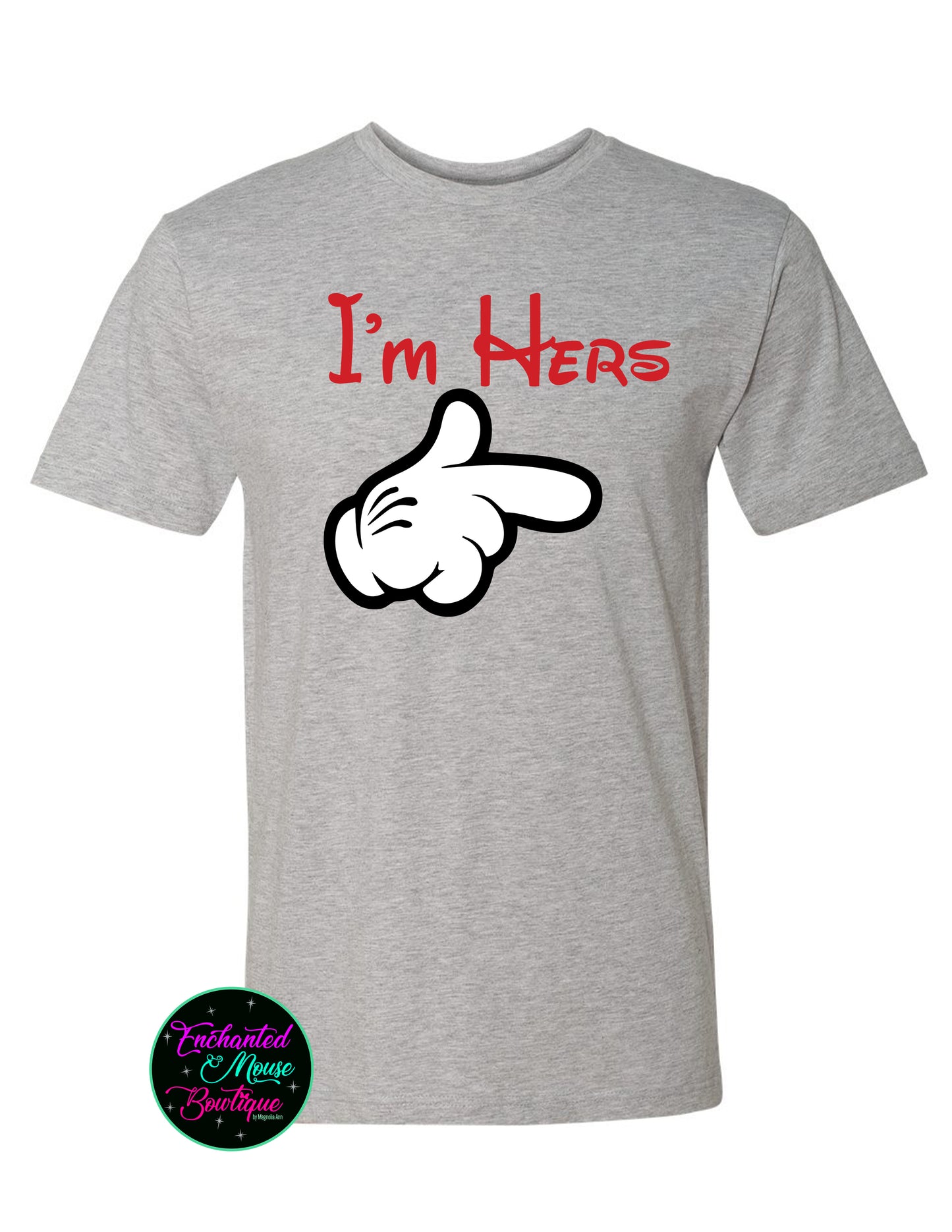 I'm His, I'm Hers, Disney Couple Shirts, Disney Bride, Disney Groom, Mickey Mouse Shirt, Disney Vacation Shirts, Disney Shirt