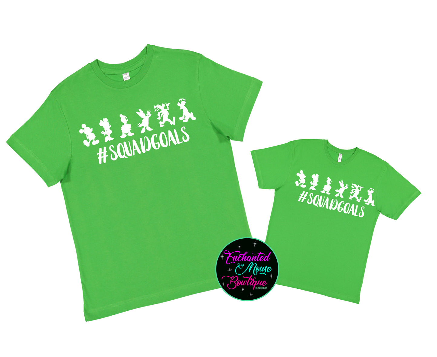 Squad Goals, Disney Matching Shirts, Matching Family Shirts, Disney Shirt, Toddler Disney Shirt, Kids Disney Shirt, Family Vacation Shirts