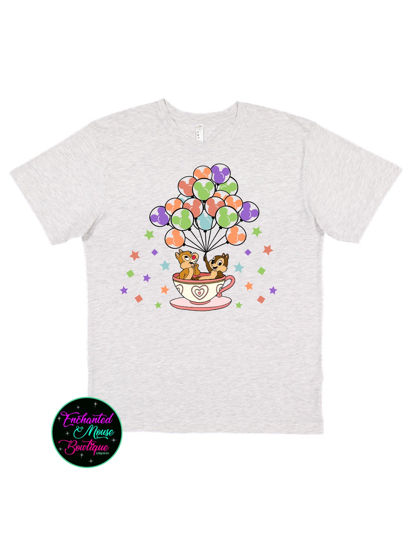 Chip & Dale Tea Cups, Chip & Dale Shirt, Disney Character Shirt, Chip and Dale Characters, Double Trouble Shirt, Magic Kingdom Teacup, Disney Shirt, Magic Kingdom