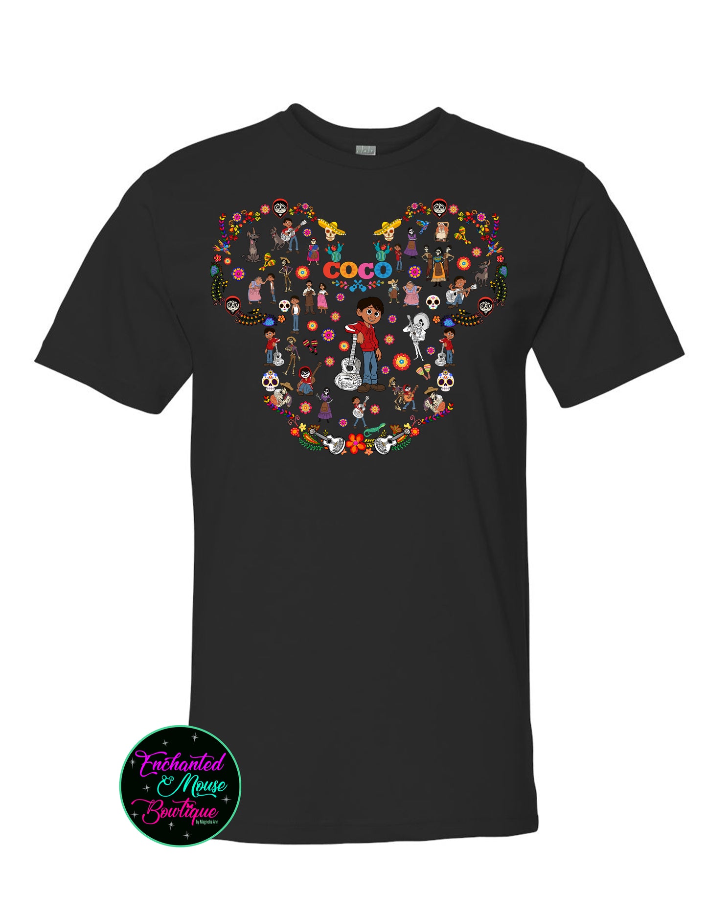 Coco Mickey Head, Disney Coco Movie Shirt, Dia de los Muertos Shirt, Coco Shirt, Disney Shirt, Disney Kids Shirt, Disney Matching Shirt, Disney Coco Shirt