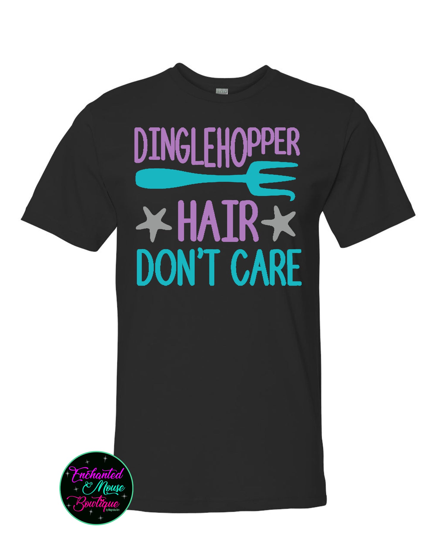Dinglehopper Hair Don't Care, The Little Mermaid Shirt, Ariel Shirt, Disney Princess Shirt, Disney Shirt, Disney Family Matching Shirts