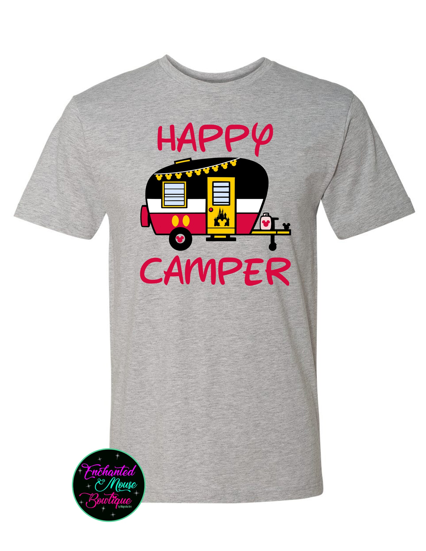 Happy Camper Shirt, Disney Fort Wilderness Happy Camper Shirt, WDW Campground Tee, Disneyland Family Matching, Fort Wilderness T-Shirt, Camping Shirt, Glamping