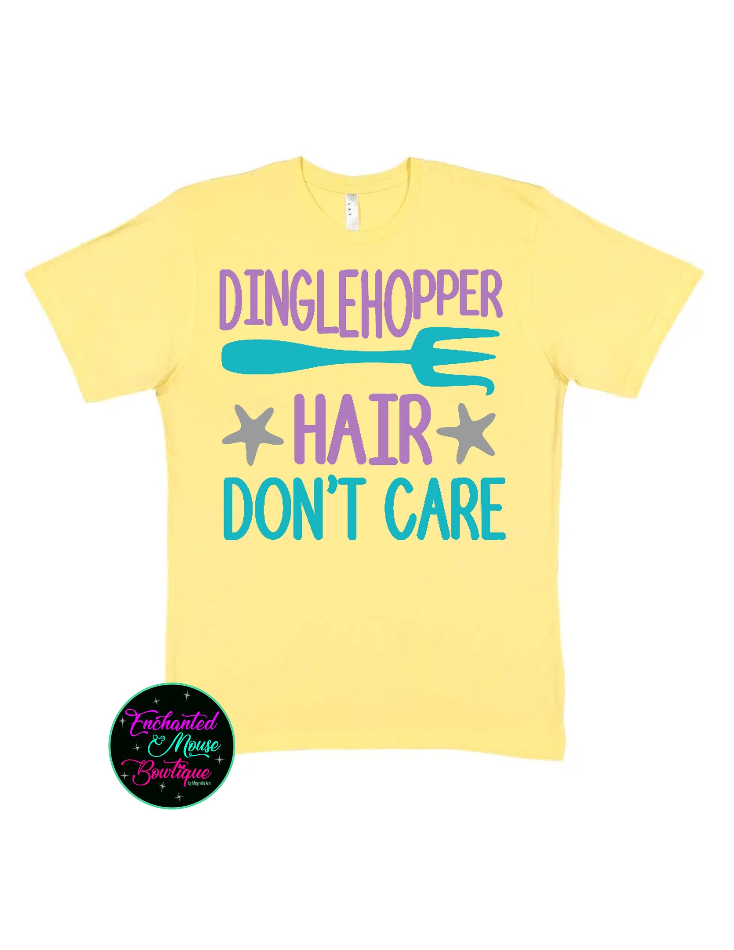 Dinglehopper Hair Don't Care, The Little Mermaid Shirt, Ariel Shirt, Disney Princess Shirt, Disney Shirt, Disney Family Matching Shirts