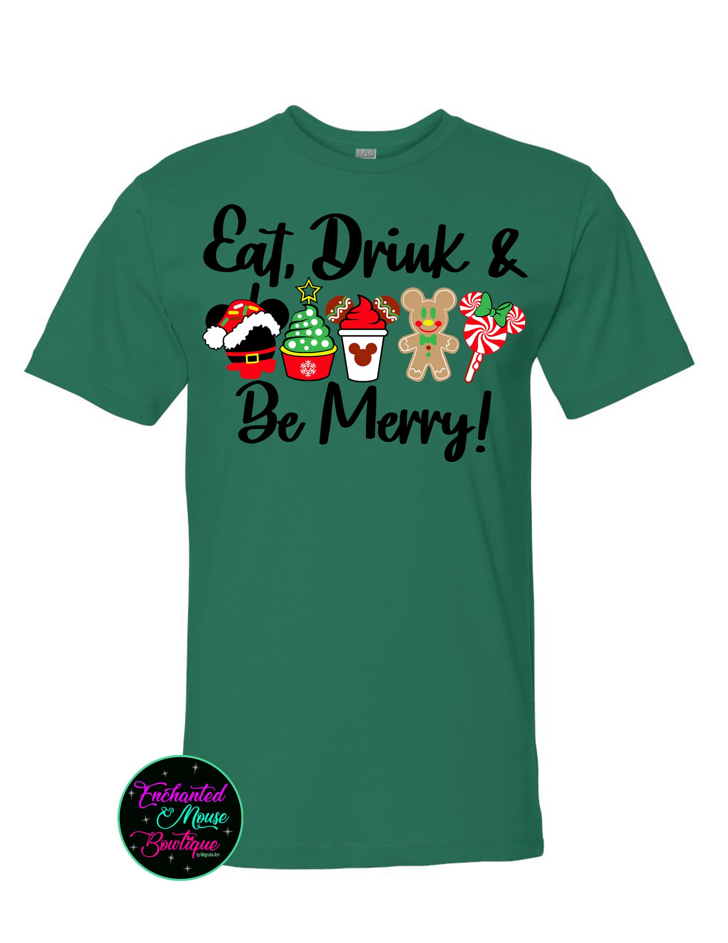Eat Drink and Be Merry Christmas Disney Shirt, Disney Christmas Shirt, Matching Disney Shirts, Disney Shirt, Plus Size Disney Shirt, Candy Shirt