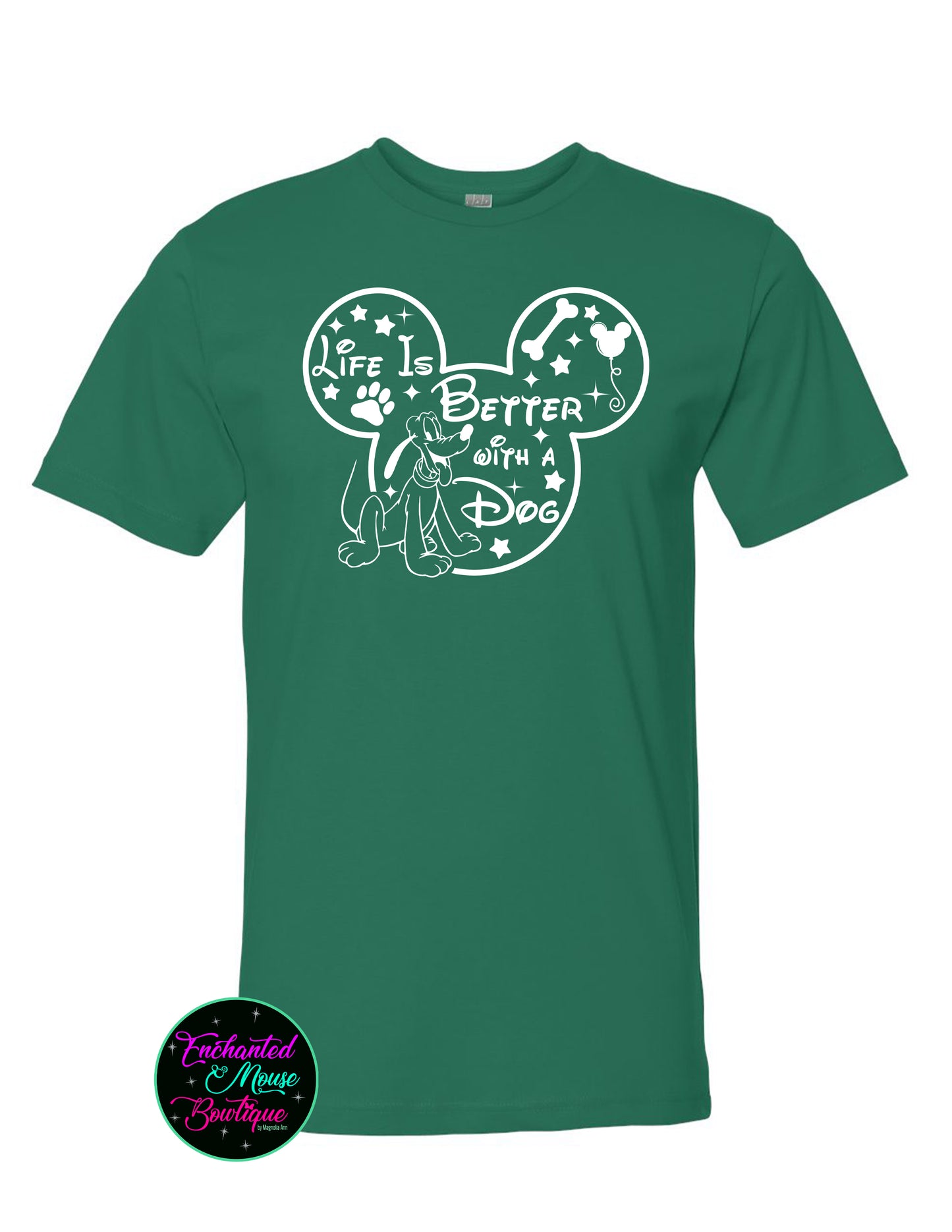 Life is Better with a Dog, Pluto Shirt, Disney Shirt, Toddler Disney Shirt, Kids Disney Shirt, Mickey Mouse Shirt, Dog Shirt