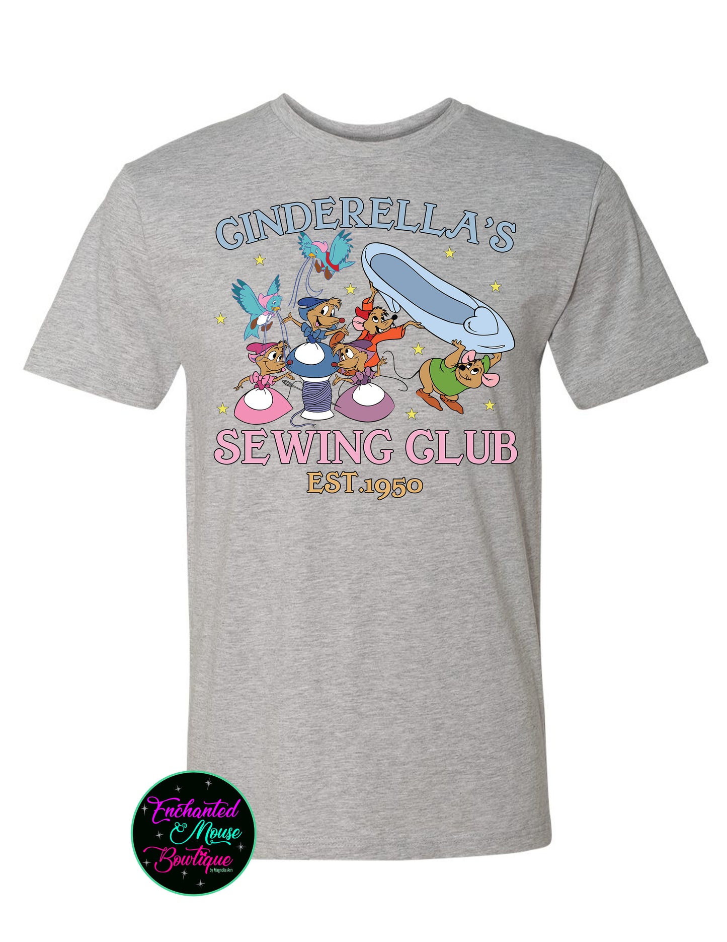 Cinderella's Sewing Club, Cinderella Shirt, Disney Princess Shirt, Vintage Disney Princess Sewing Shirt, Disney Family Vacation Shirt