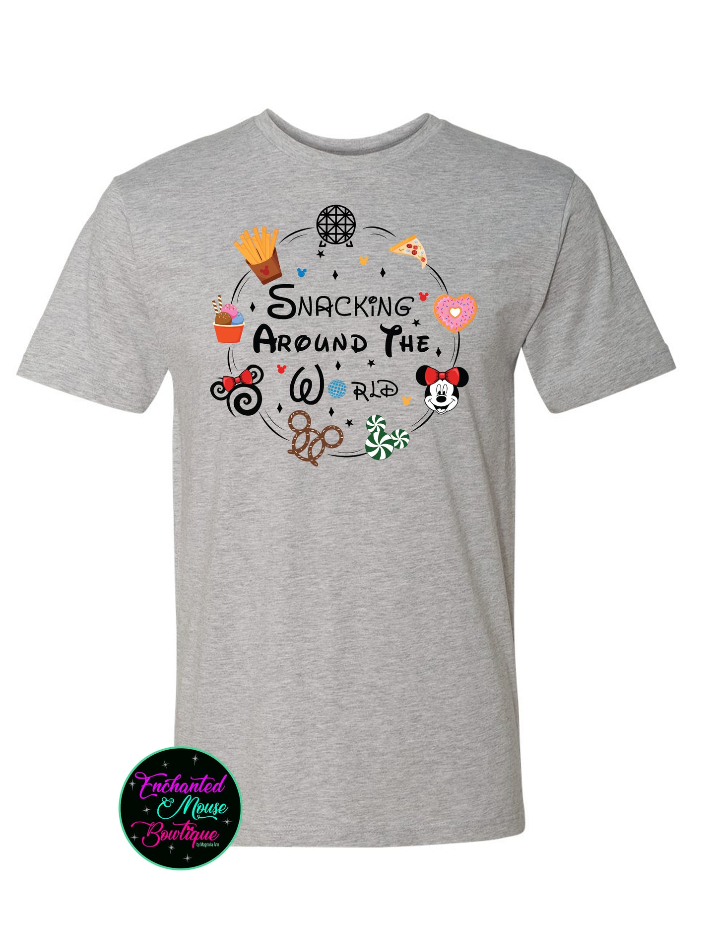 Snacking Around the World, Epcot Shirt, Matching Family Shirts, Disney Shirt, Toddler Disney Shirt, Kids Disney Shirt, Family Vacation Shirt