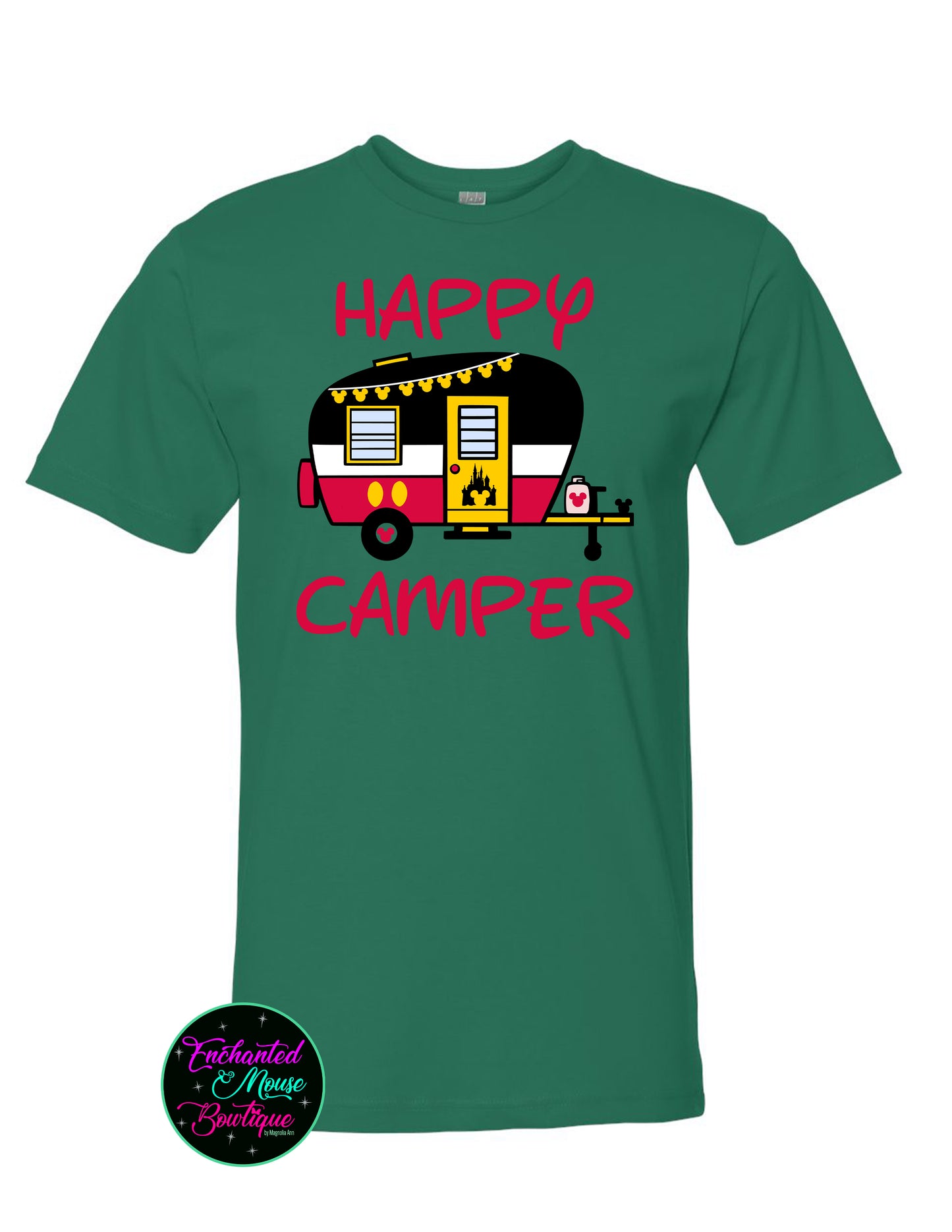 Happy Camper Shirt, Disney Fort Wilderness Happy Camper Shirt, WDW Campground Tee, Disneyland Family Matching, Fort Wilderness T-Shirt, Camping Shirt, Glamping
