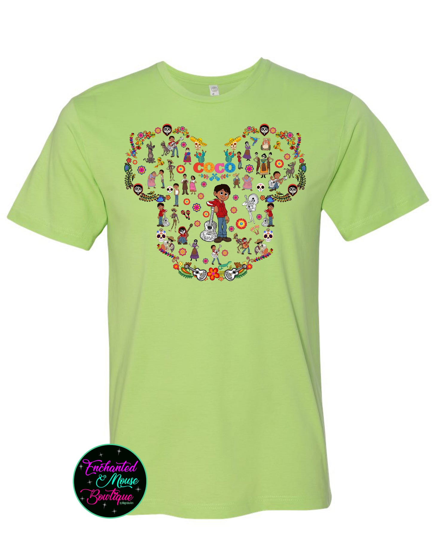 Coco Mickey Head, Disney Coco Movie Shirt, Dia de los Muertos Shirt, Coco Shirt, Disney Shirt, Disney Kids Shirt, Disney Matching Shirt, Disney Coco Shirt