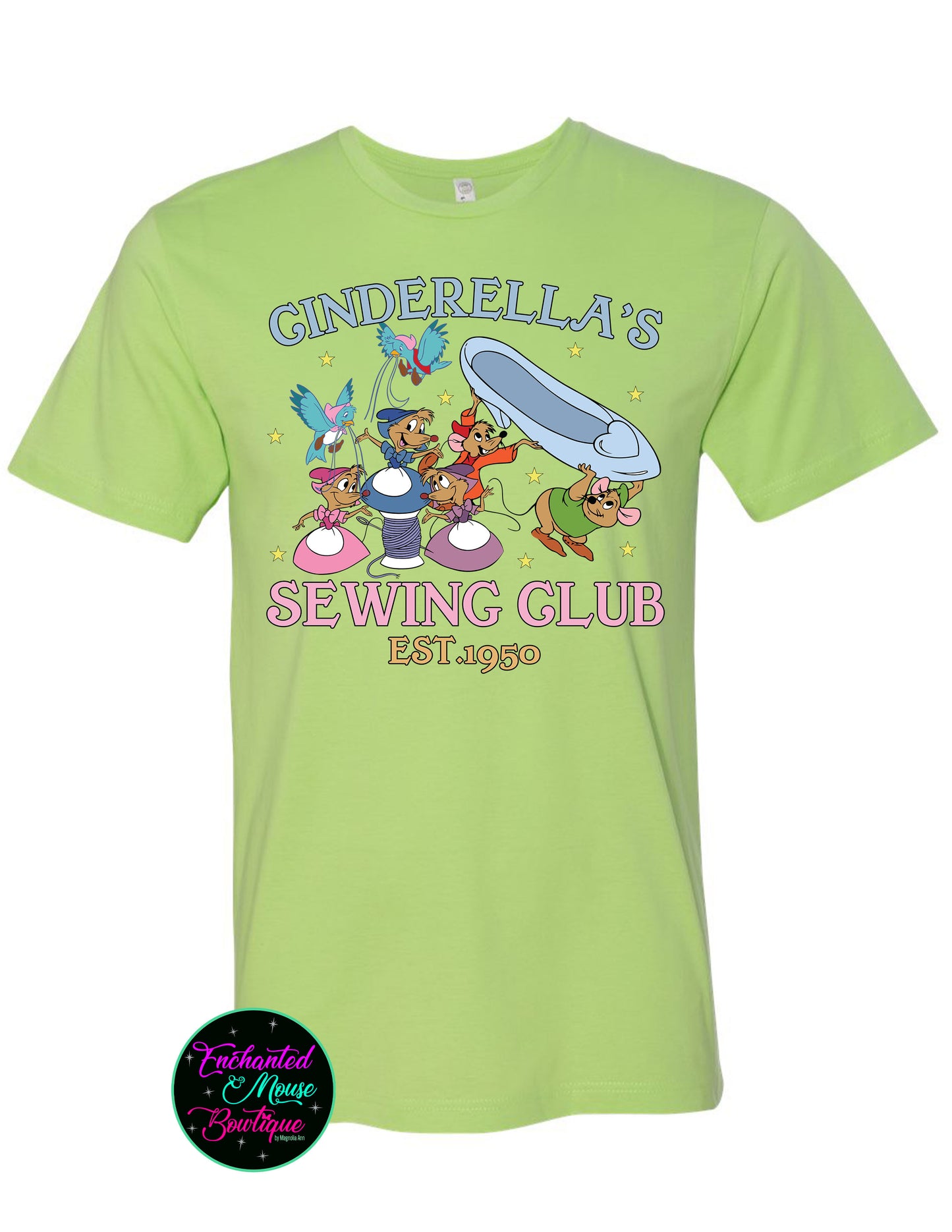 Cinderella's Sewing Club, Cinderella Shirt, Disney Princess Shirt, Vintage Disney Princess Sewing Shirt, Disney Family Vacation Shirt