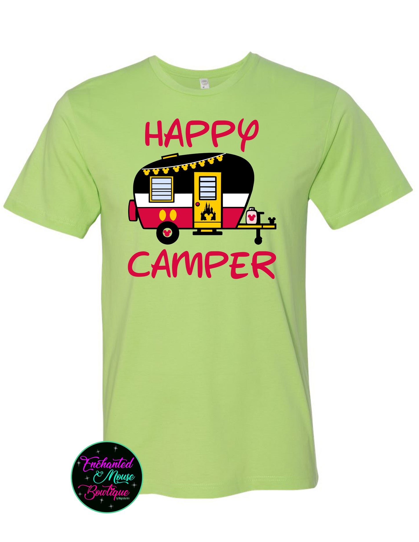 Happy Camper Shirt, Disney Fort Wilderness Happy Camper Shirt, WDW Campground Tee, Disneyland Family Matching, Fort Wilderness T-Shirt, Camping Shirt, Glamping