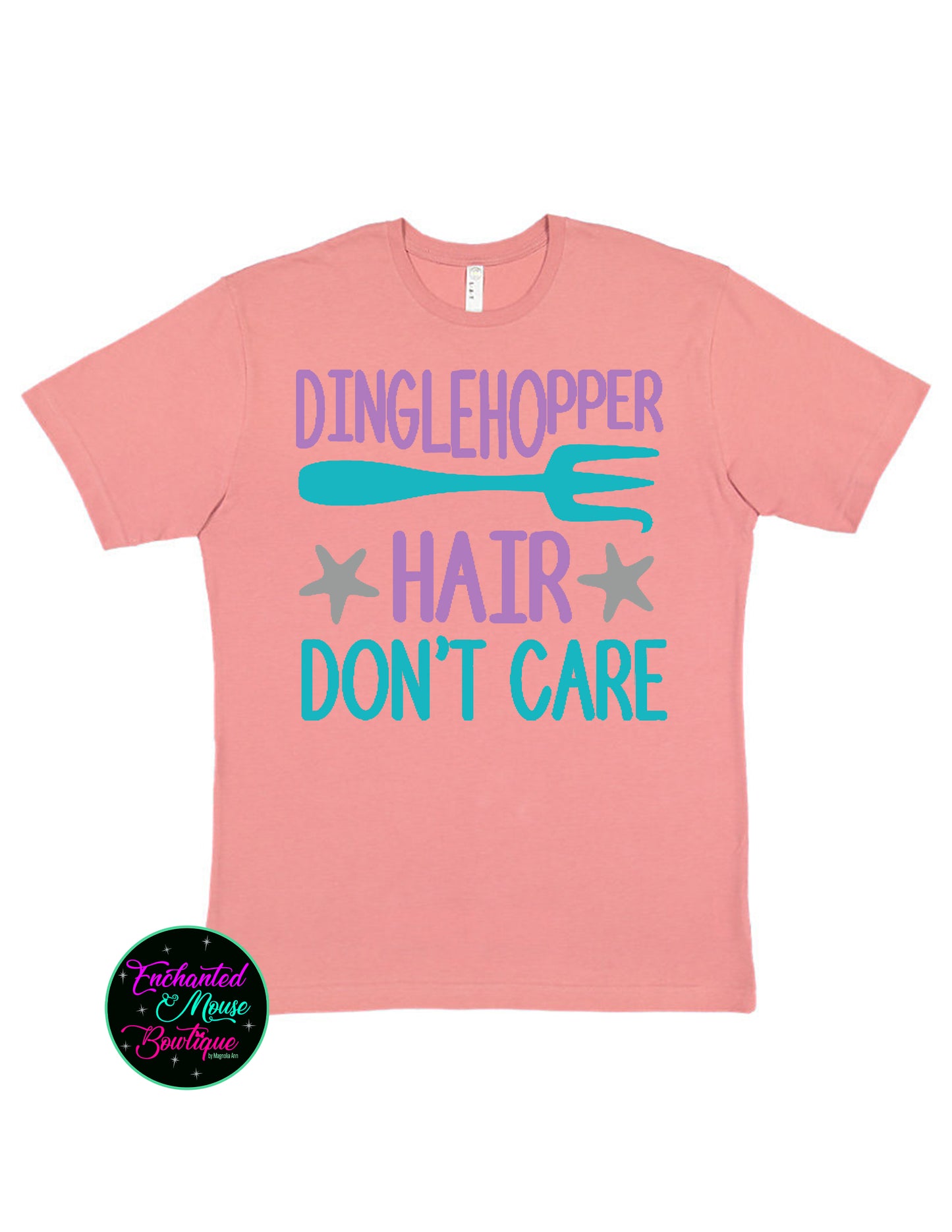 Dinglehopper Hair Don't Care, The Little Mermaid Shirt, Ariel Shirt, Disney Princess Shirt, Disney Shirt, Disney Family Matching Shirts