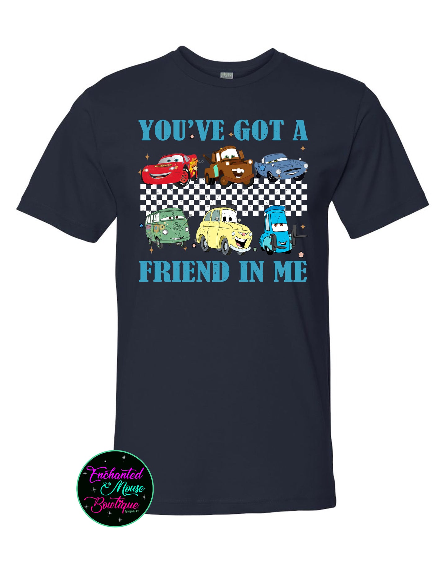 You've Got A Friend In Me Cars Shirt, Disney Cars Shirt, Lightening McQueen Shirt, Tow Mater Shirt, Cars Pixar Shirt, Disney Shirt for Kids, Disney Car
