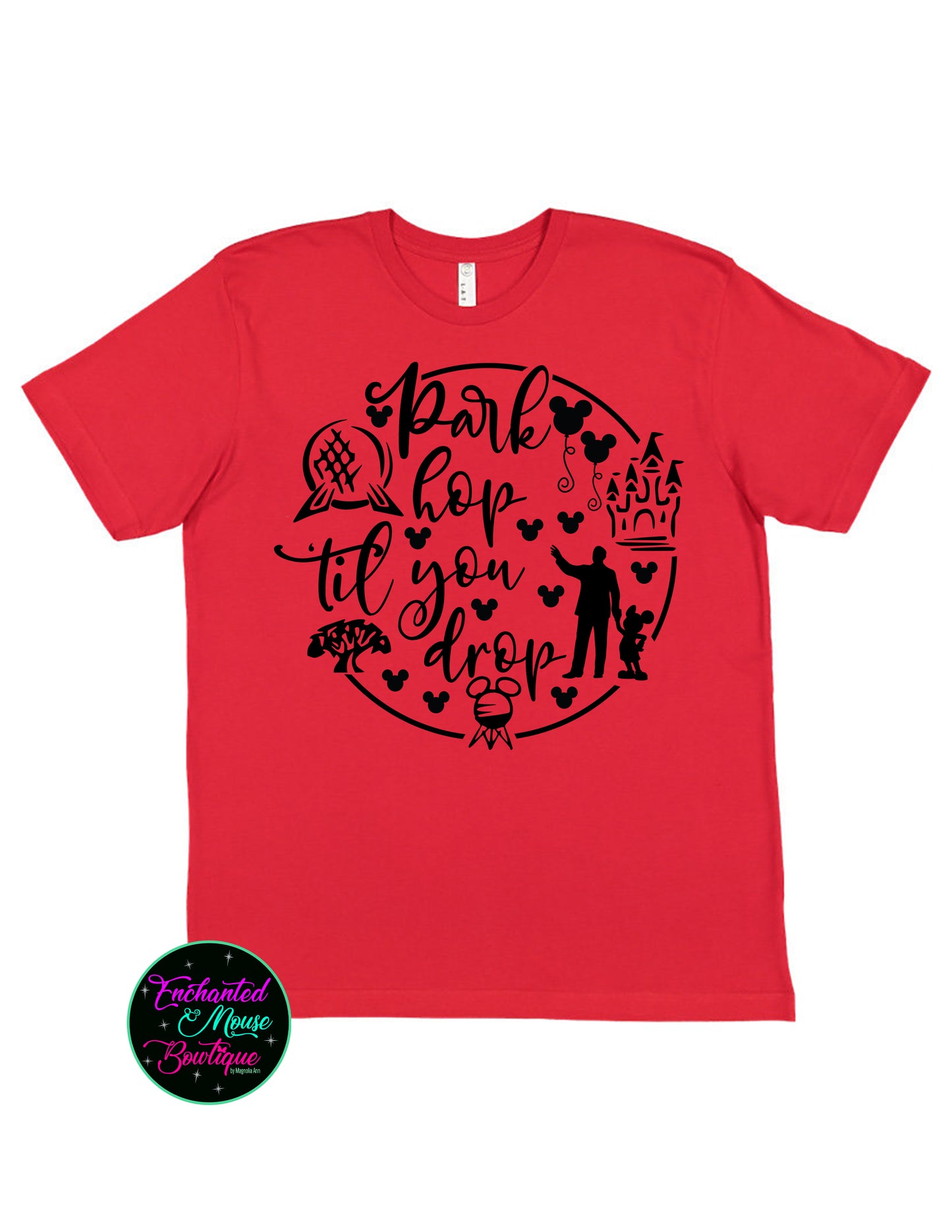 Park Hop Till You Drop, Disney World Shirts, Disney Vacation Shirts, Matching Family Shirts, Magic Kingdom Shirts, Animal Kingdom Shirts