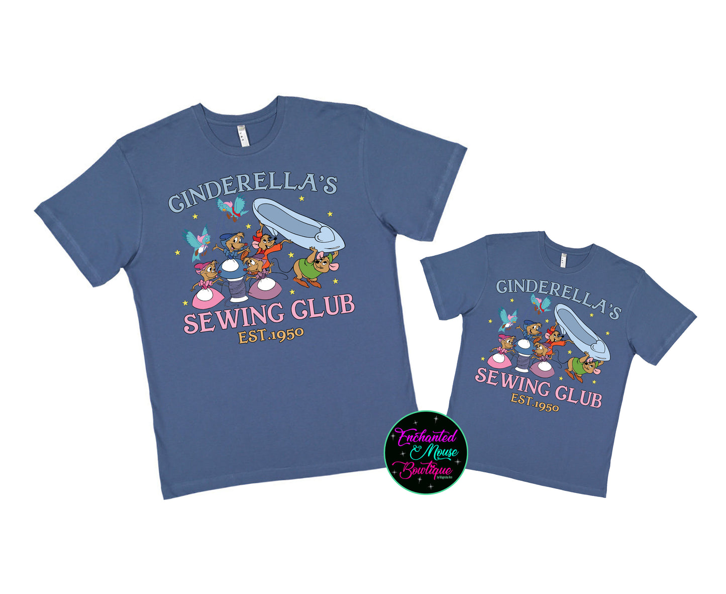 Cinderella's Sewing Club, Cinderella Shirt, Disney Princess Shirt, Vintage Disney Princess Sewing Shirt, Disney Family Vacation Shirt