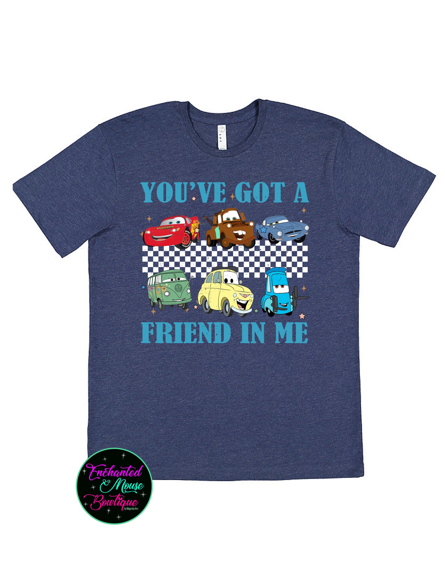 You've Got A Friend In Me Cars Shirt, Disney Cars Shirt, Lightening McQueen Shirt, Tow Mater Shirt, Cars Pixar Shirt, Disney Shirt for Kids, Disney Car