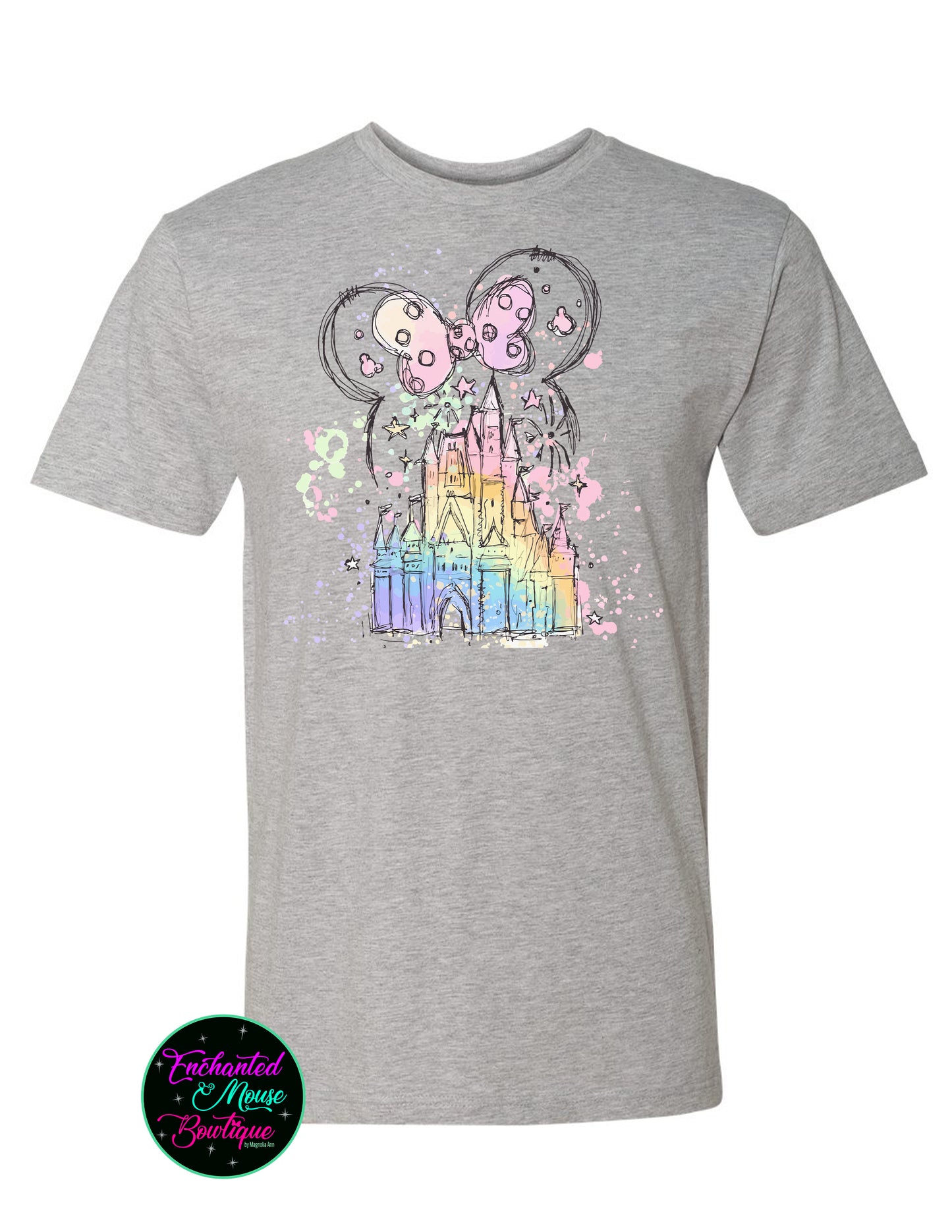 Magic Kingdom Shirt, Matching Disney Shirts, Disney Shirt, Disney World Matching Shirts, Plus Size Disney Shirt, Disney Watercolor Castle Tee