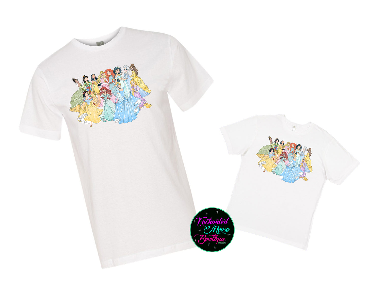 Watercolor Disney Princess Shirt, Disney Girl Tee, Disney Princess Shirt, Girls Trip Shirt, Princess Tee, Disney Princess Tee