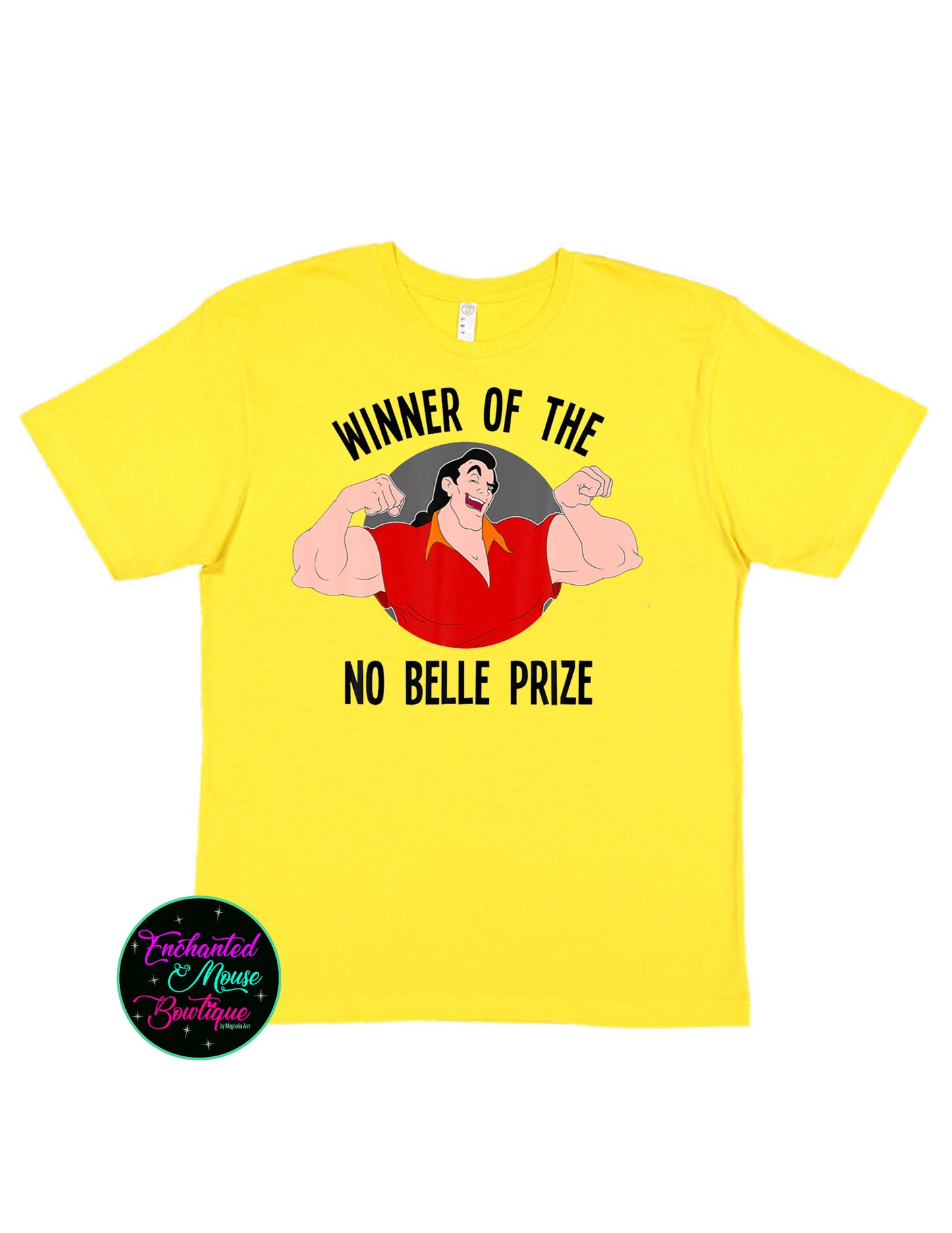 Winner of the No Belle Prize, Beauty and the Beast Shirt, Gaston Shirt, Disney Shirt, Disney Shirt for Him, Disney Dad Shirt, Funny Disney Tee
