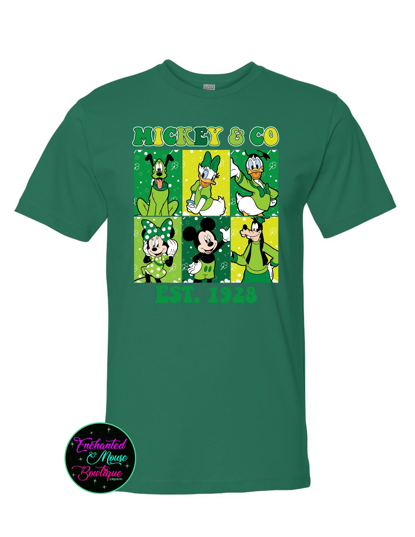 Mickey & Co St. Patrick's Day Shirt, Disney St Patrick's Day Shirt, St Patrick's Day Mickey Shirt, St. Patrick's Day Disney Shirt, Magic Kingdom Shirt, Mickey & Friends Shirt