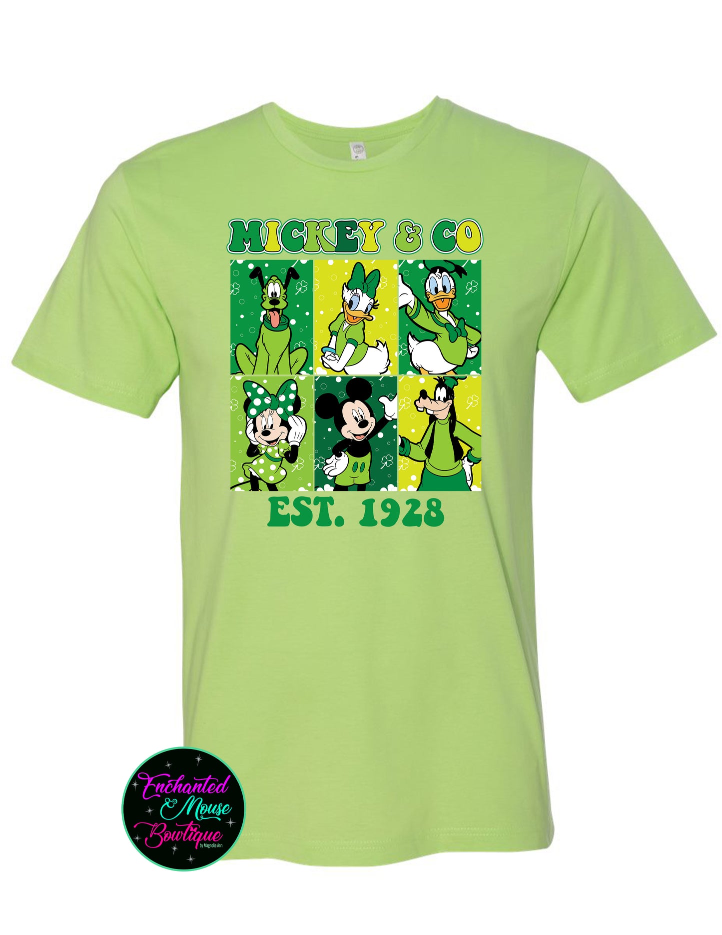 Mickey & Co St. Patrick's Day Shirt, Disney St Patrick's Day Shirt, St Patrick's Day Mickey Shirt, St. Patrick's Day Disney Shirt, Magic Kingdom Shirt, Mickey & Friends Shirt