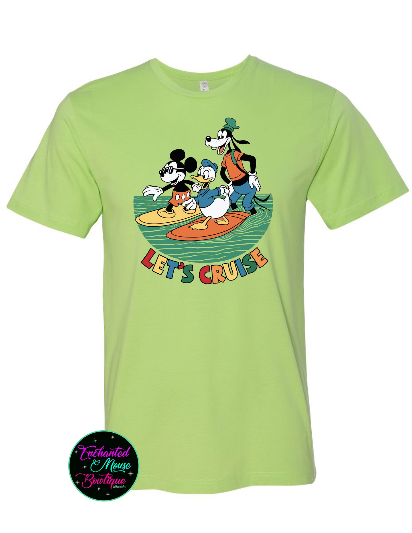 Let's Cruise, Disney Cruise Shirt, Mickey Disney Cruise Shirt, Goofy Cruise Shirt, Donald Cruise Shirt, Disney Fantasy, Disney Wish, Disney Magic