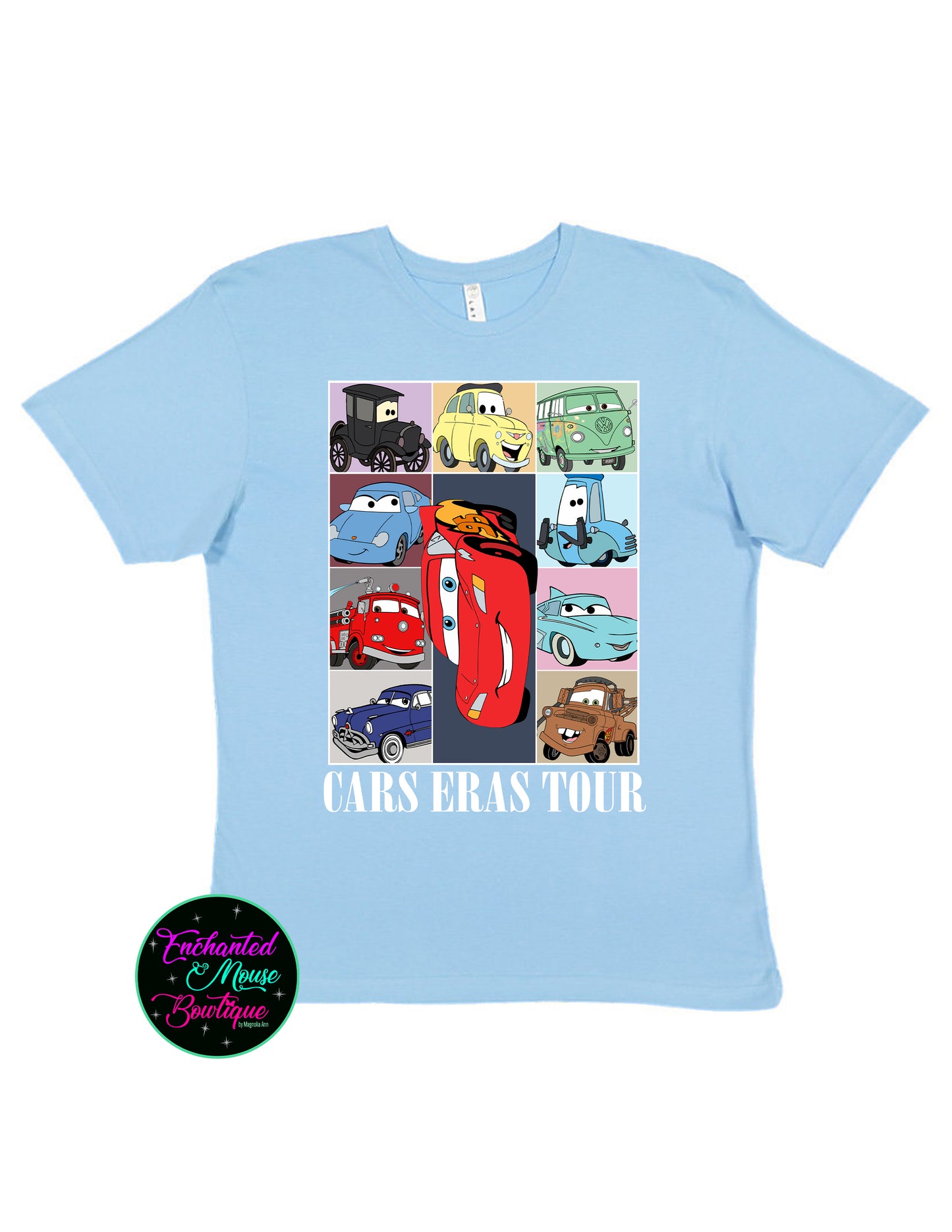 Cars Eras Tour, Disney Cars Shirt, Lightning McQueen Shirt, Disney Vacation Shirt, Cars Movie Shirt, Disney Family Matching, Disney Kids Tee