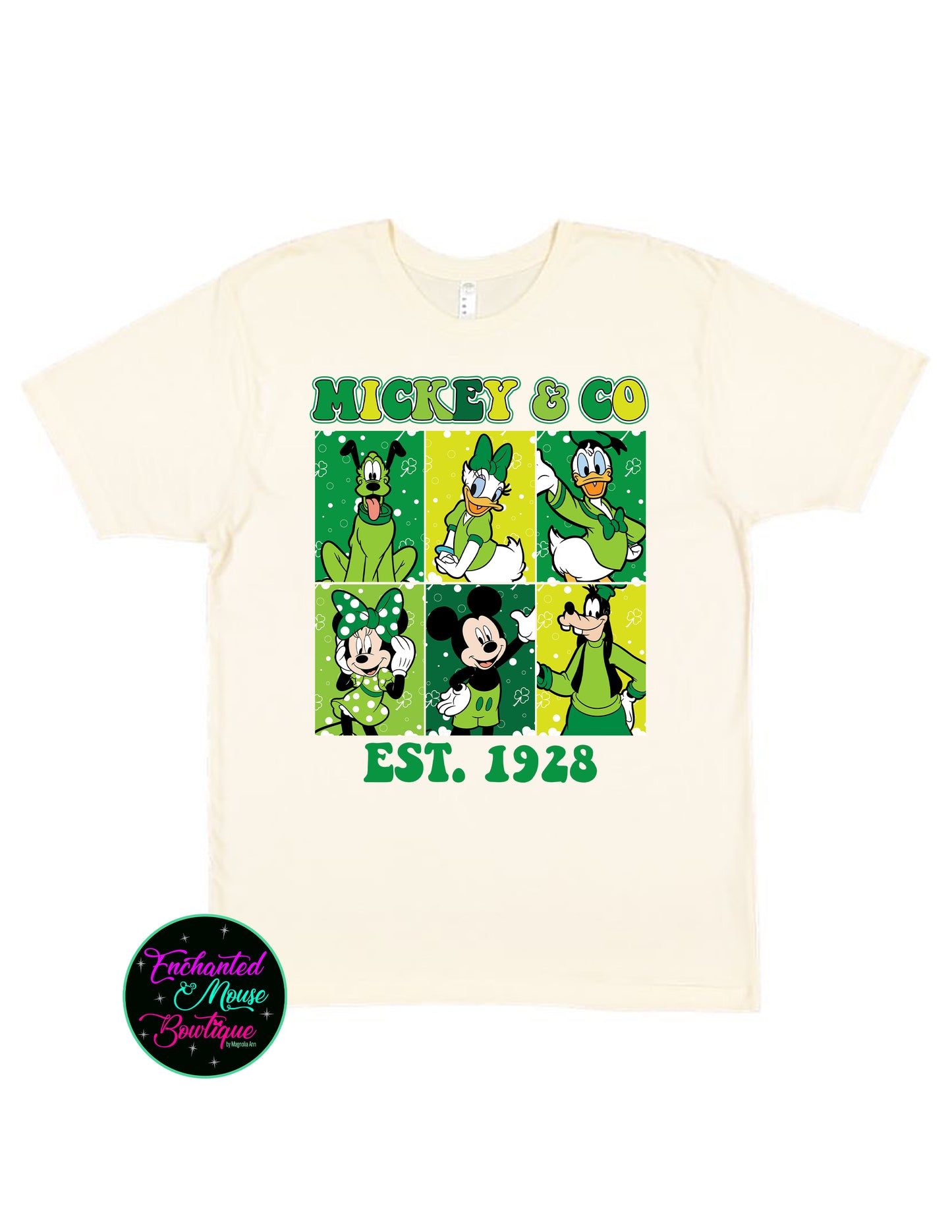 Mickey & Co St. Patrick's Day Shirt, Disney St Patrick's Day Shirt, St Patrick's Day Mickey Shirt, St. Patrick's Day Disney Shirt, Magic Kingdom Shirt, Mickey & Friends Shirt