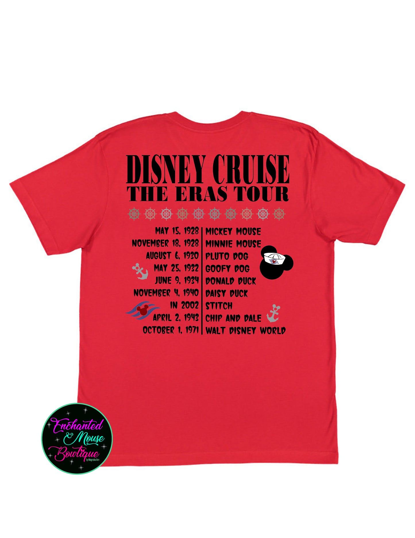 Disney Cruise The Eras Tour Shirt, Disney Cruise Shirt, Disney Family Cruise Shirt, Matching Cruise Shirts, In My Cruise Era, Cruise T-shirt