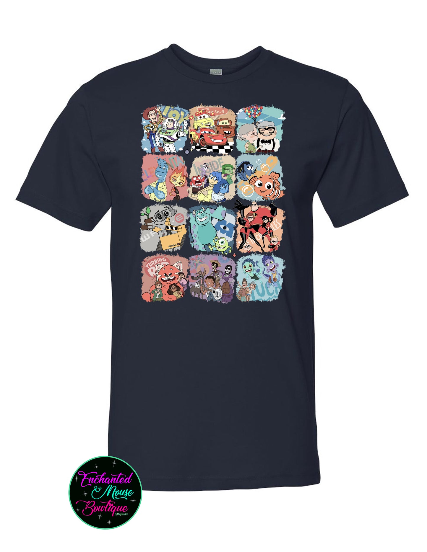 Pixar Movies Shirt, Pixar Shirt, Hollywood Studios Shirt, Pixar Characters Group Shirt, Disney Matching Family Shirt, Plus Size Disney Shirt