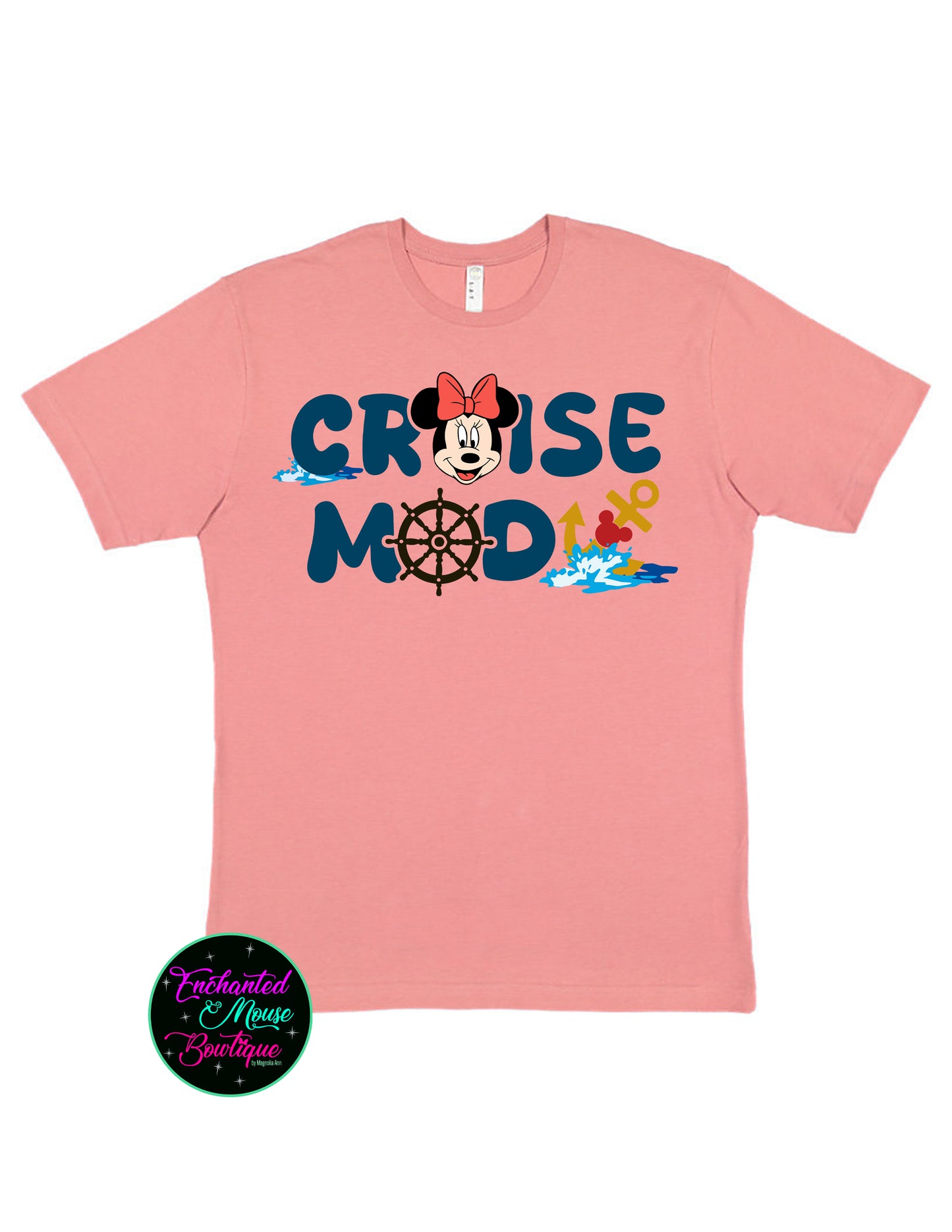 Cruise Mode, Disney Cruise Shirt, Minnie Disney Cruise Shirt, Cruise Mode, Matching Cruise Shirt, Disney Shirt, Disney Fantasy, Disney Wish, Disney Magic