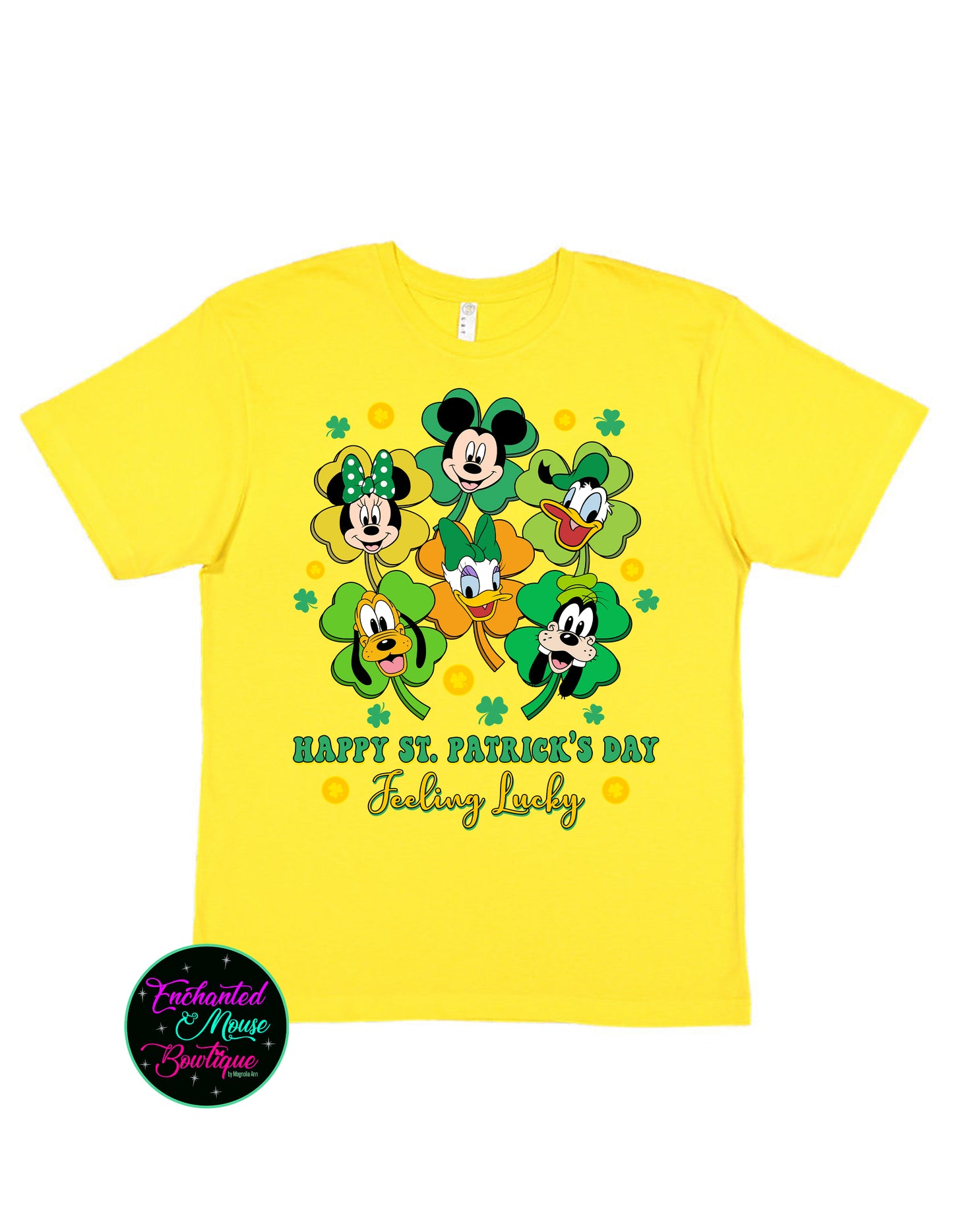 Mickey & Friends St. Patrick's Day Shirt, Disney St Patrick's Day Shirt, Feeling Lucky Shirt, St Patrick's Day Mickey Shirt, St. Patrick's Day Disney Shirt, Mickey & Friends Shirt