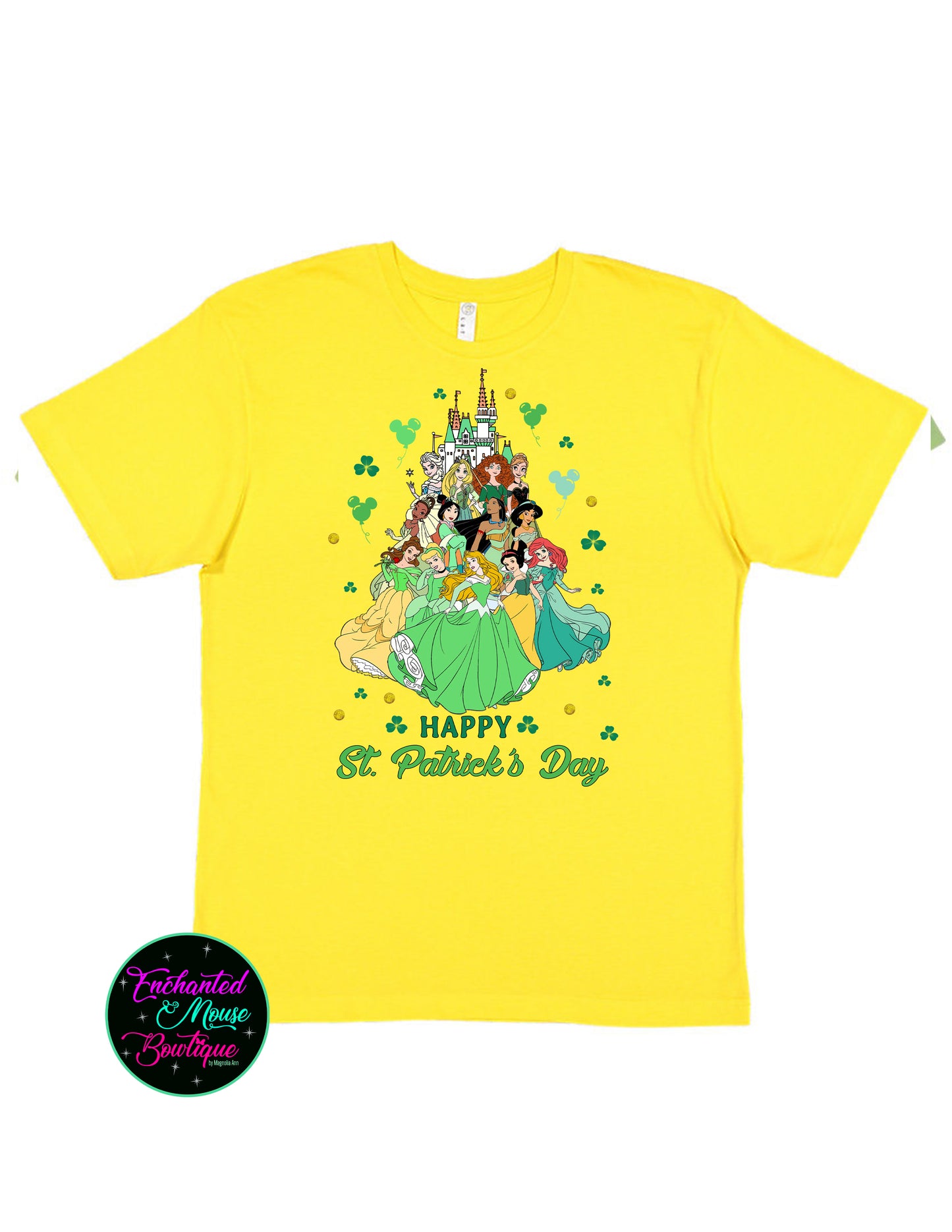 Princess St Patrick's Day Shirt, Disney St Patrick's Day Shirt, St Patrick's Day Princess Shirt, St. Patrick's Day Disney Shirt, Princess Tee