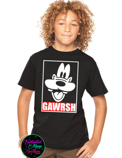 Gawrsh Goofy Shirt, Disney Shirt, Kids Disney Shirt, Kids Goofy Shirt, Mickey Mouse Shirt, Minnie Mouse Shirt, Kids Disney Tshirt, Matching Disney Shirts