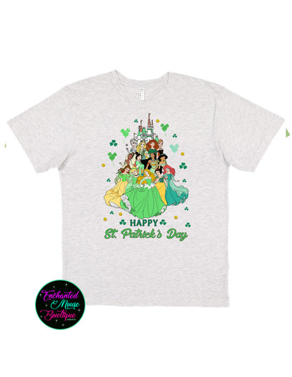 Princess St Patrick's Day Shirt, Disney St Patrick's Day Shirt, St Patrick's Day Princess Shirt, St. Patrick's Day Disney Shirt, Princess Tee