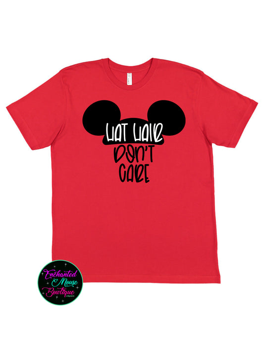 Hat Hair Don't Care, Disney Shirt, Mickey Shirt, Funny Disney Shirt, Matching Disney Shirts, Mickey Ears Shirt, Plus Size Disney Shirt