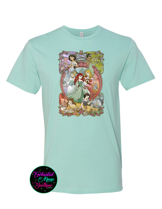 Disney Princess Shirt, Princess Tee, Disney Girls Shirt, Princess Shirt, Princess Girls Shirt, Disney Girls Trip, Plus Size Disney Shirt