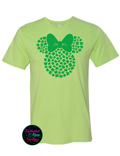 Minnie Shamrock Shirt, Disney St Patrick's Day Shirt, St Patrick's Day Minnie Shirt, St. Patrick's Day Disney Shirt, Magic Kingdom Shirt, Lucky Shirt
