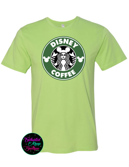 Starbucks Mickey Shirt, Disney Coffee, Starbucks Shirt, Mickey Shirt, Matching Disney Shirt, Plus Size Disney Shirt, Coffee Lover, Disney Adult, Mom Life