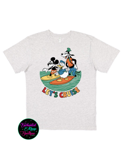 Let's Cruise, Disney Cruise Shirt, Mickey Disney Cruise Shirt, Goofy Cruise Shirt, Donald Cruise Shirt, Disney Fantasy, Disney Wish, Disney Magic