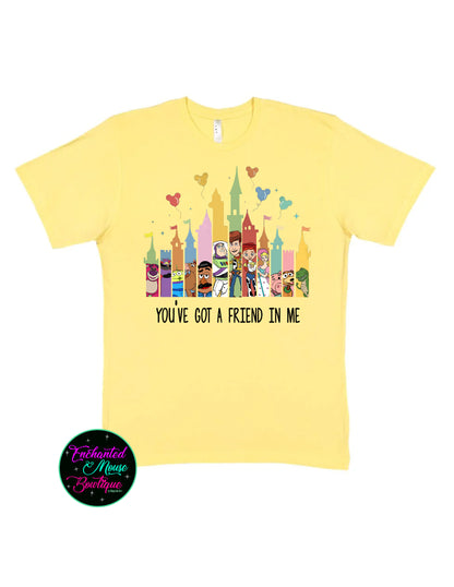 You've Got A Friend In Me Toy Story Shirt, Woody Shirt, Buzz Lightyear Shirt, Disney Toy Story, Magic Kingdom Shirt, Disney Toy Story Shirt