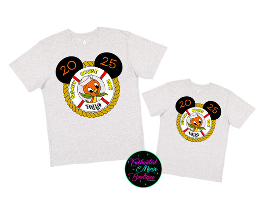 Orange Bird Cruise Shirt, 2025 Disney Cruise Family Shirt, Disney Cruise Shirts, Cruise Shirt, Matching Family Shirts, Disney Shirt, Disney Fantasy Shirt, Orange Bird