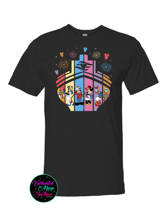 Mickey and Friends Cruise Shirt, Disney Cruise Shirt, Cruise Shirt, Matching Disney Family Shirts, Disney Shirt, Disney Fantasy, Disney Wish