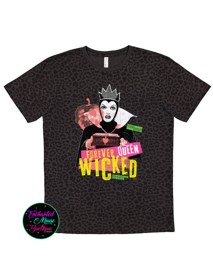 The Queen Forever Wicked, Villain Shirt, Disney Villain Shirt, Matching Shirts, Disney Witches Shirt, The Evil Queen Shirt, Maleficent Shirt