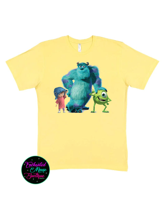 Monsters Inc Shirt, Disney Monsters Shirt, Sully Shirt, Mike & Sully, Monsters University Mike Wazowski Sully Boo, Disney Shirt, Kids Disney