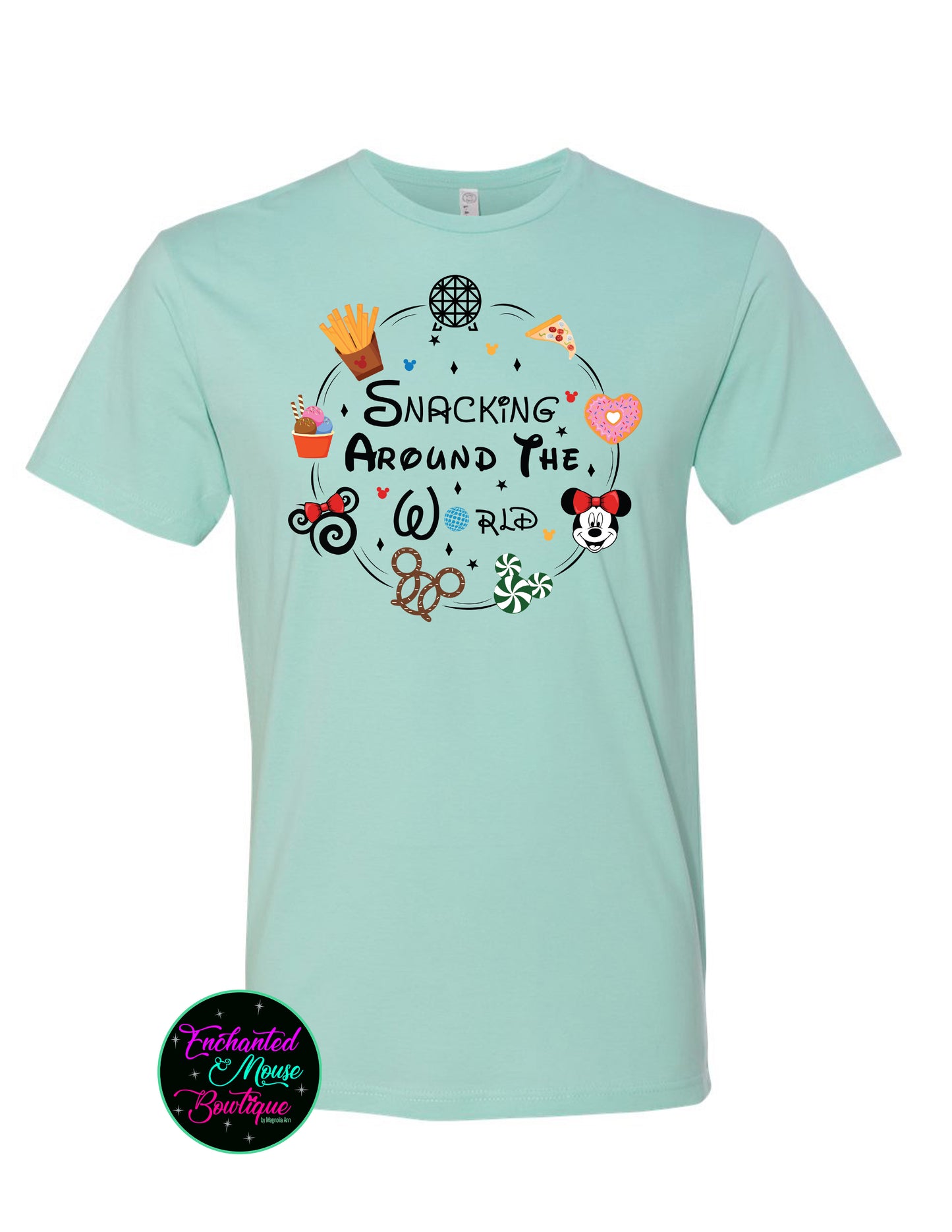 Snacking Around the World, Epcot Shirt, Matching Family Shirts, Disney Shirt, Toddler Disney Shirt, Kids Disney Shirt, Family Vacation Shirt