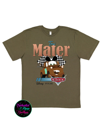 Disney Cars Character Shirt, Disney Cars Shirt, Lightening McQueen Shirt, Tow Mater Shirt, Cars Pixar Shirt, Disney Shirt for Kids, Disney Tee