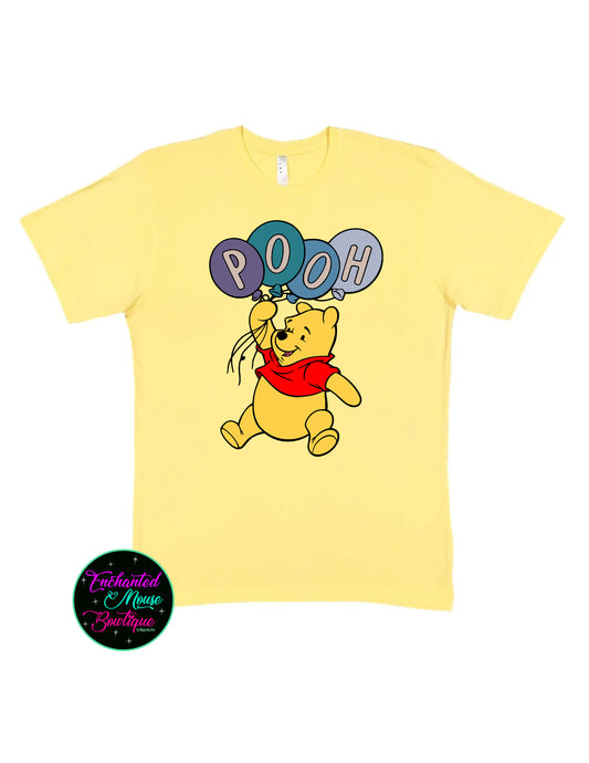 Winnie The Pooh Balloon Shirt, Winnie The Pooh Shirt, Pooh Shirt, Disney Pooh T-Shirt, Disneyworld Shirt, Disneyland Shirt, Disney Shirt