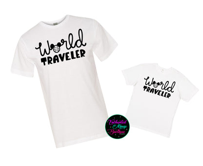 World Traveler Shirt, Epcot Shirt, Matching Disney Shirts, Disney Shirt, Disney World Matching Shirt, Plus Size Disney Shirt, Mother Earth
